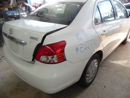 2010 Toyota Yaris White 1.5L AT #Z22787